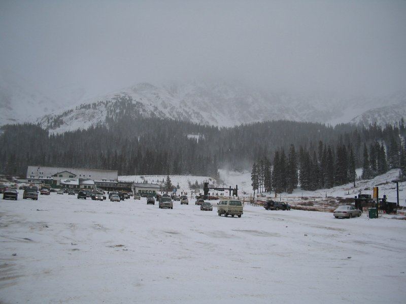 Colorado ski resort scenery