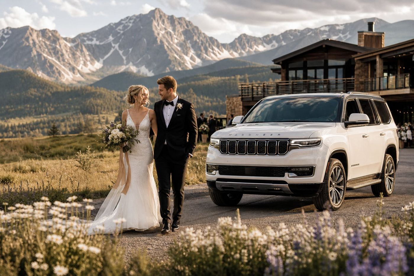 Colorado mountain wedding