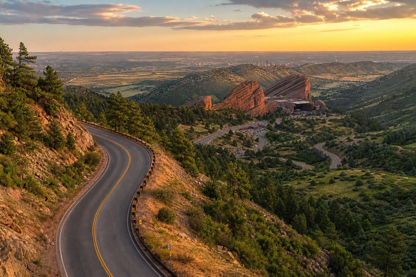 Denver to Red Rocks: Routes, Drive Times, and Transportation Options