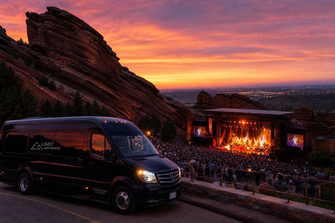 Red Rocks Amphitheatre concert