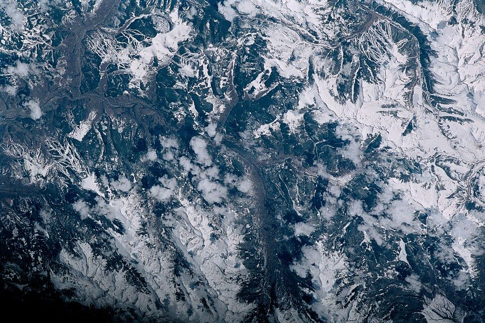 Colorado ski resort scenery