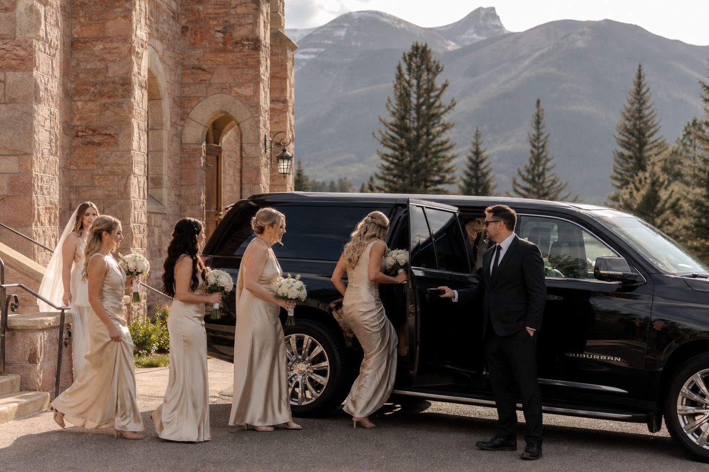 Wedding Day Transportation Logistics Shuttles Limos Guest Tr