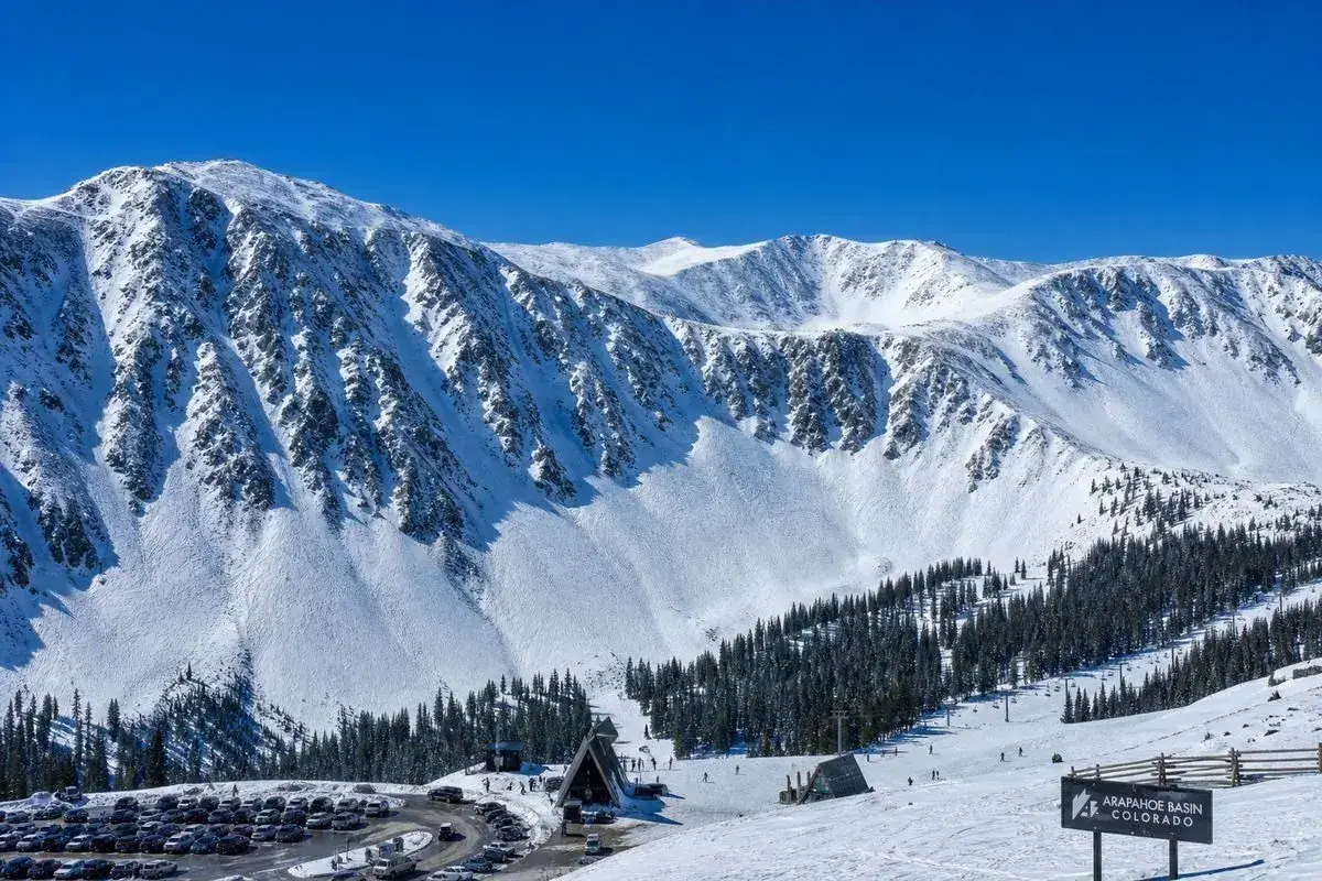 The East Wall above the Arapahoe Basin base area