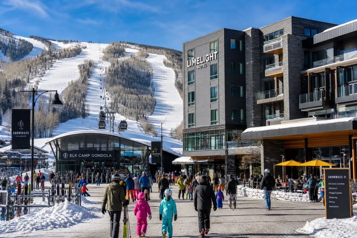 Snowmass Village area scenery