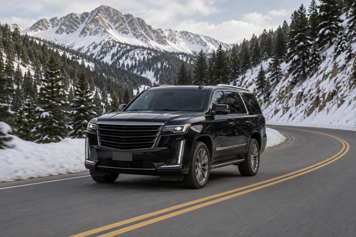 Arion SUV on a Colorado mountain road