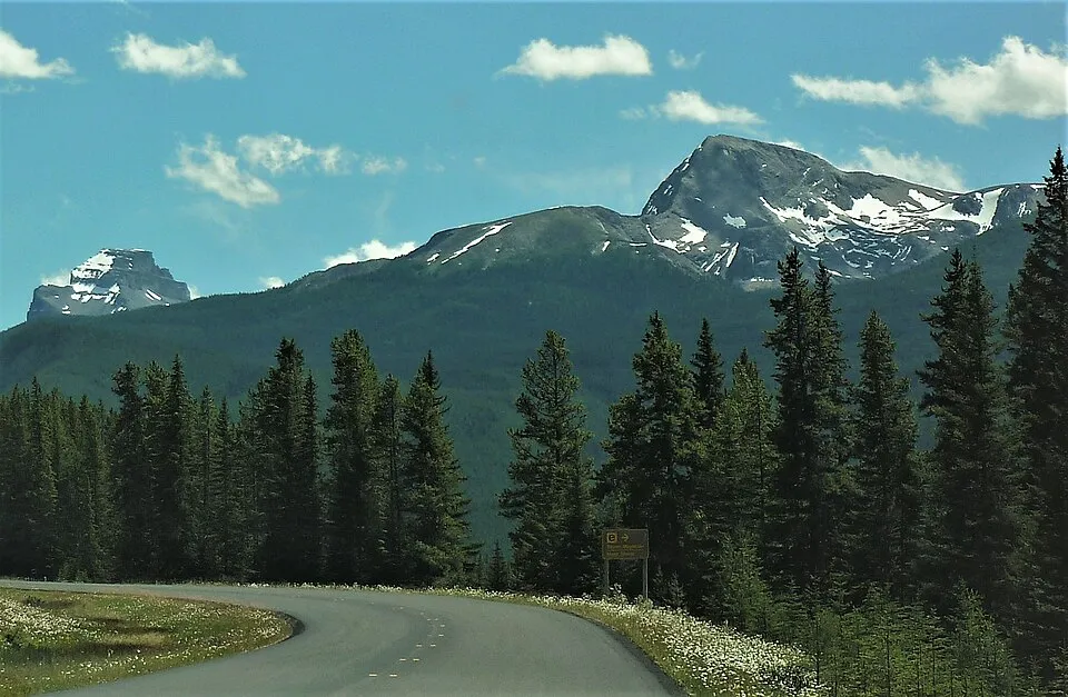 Colorado ski resort scenery