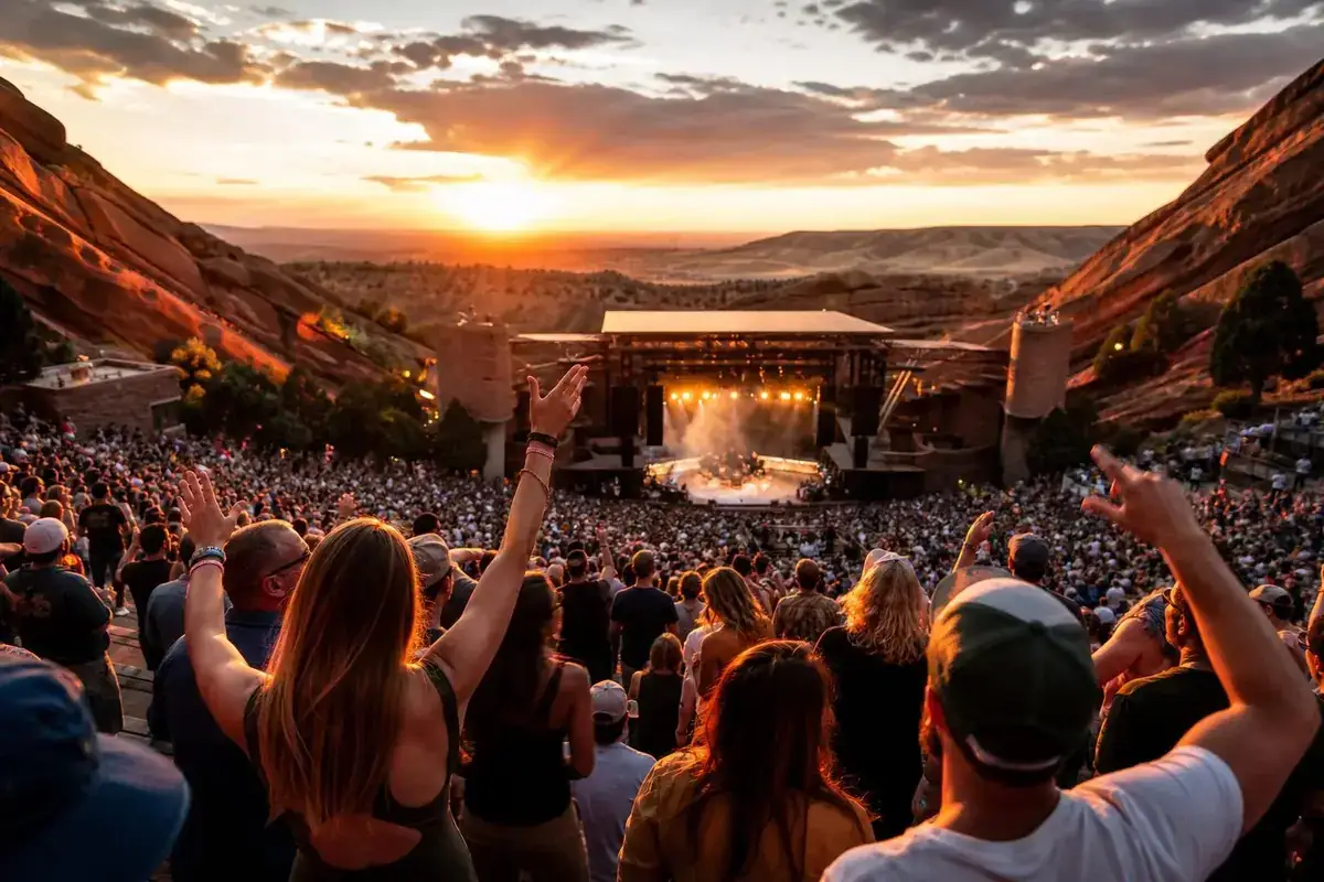 Red Rocks Amphitheatre private limo and car service