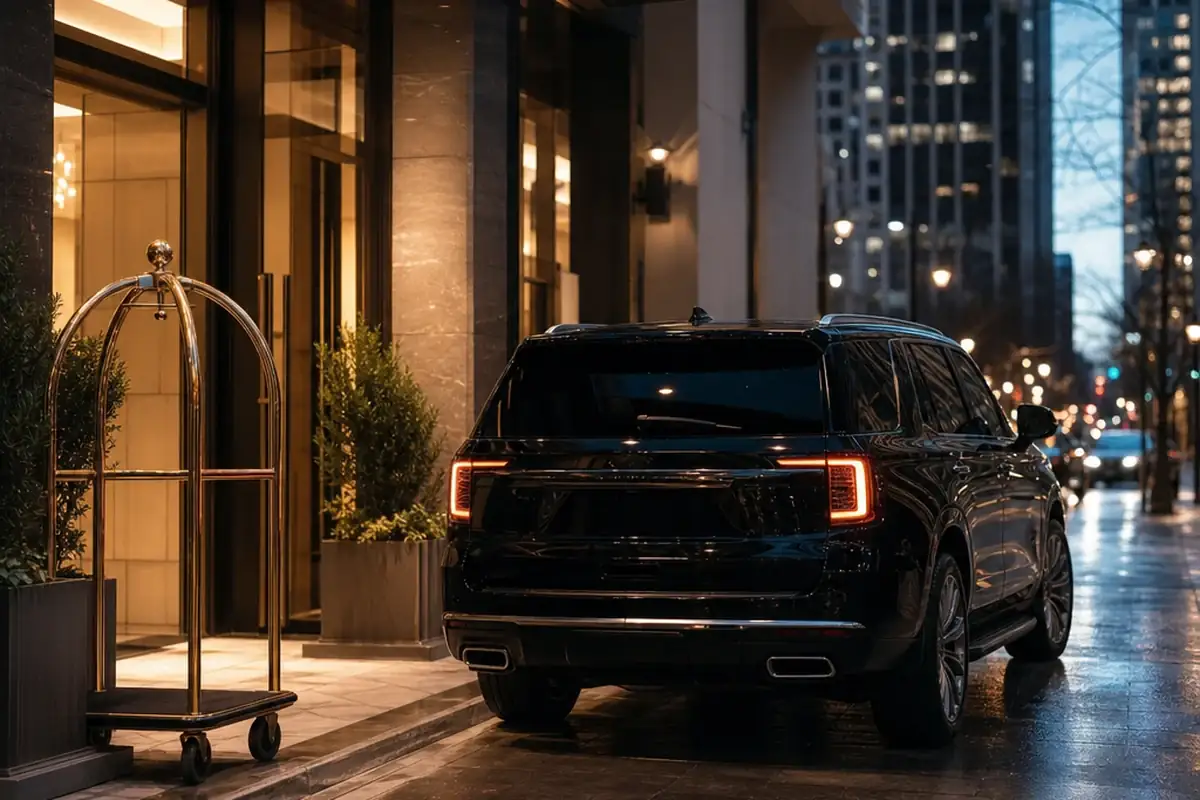 Hotel concierge car service