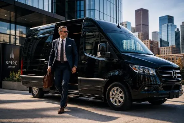 Executive car service for a Colorado corporate retreat