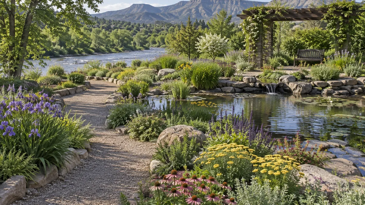 Hudson Gardens beside the Platte in Littleton, Colorado
