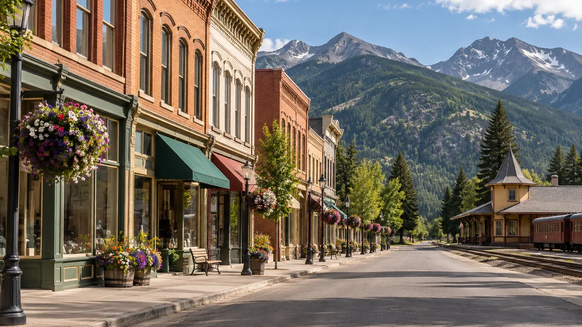 Historic Main Street in Littleton, Colorado