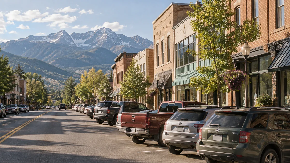 Main Street in Longmont, Colorado