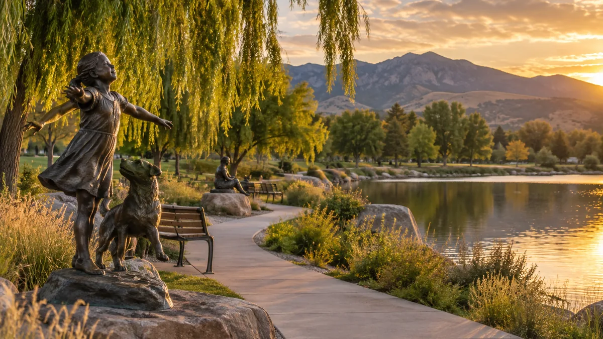 Benson Sculpture Garden in Loveland, Colorado