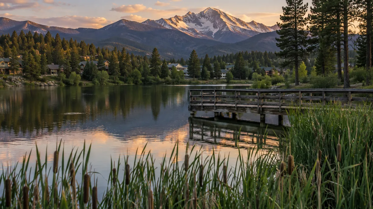 Monument Lake park, Colorado